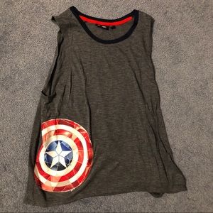 Marvel Captain America Tank Top